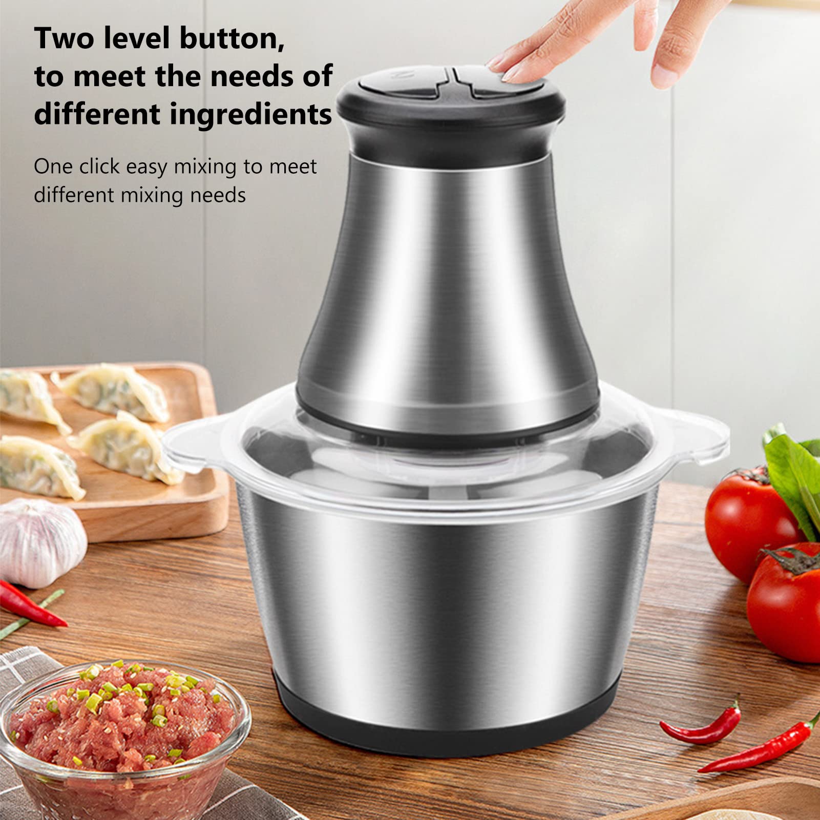 ミート　チョッパー Amazon.com: 500W Professional Food Processor Chopper for